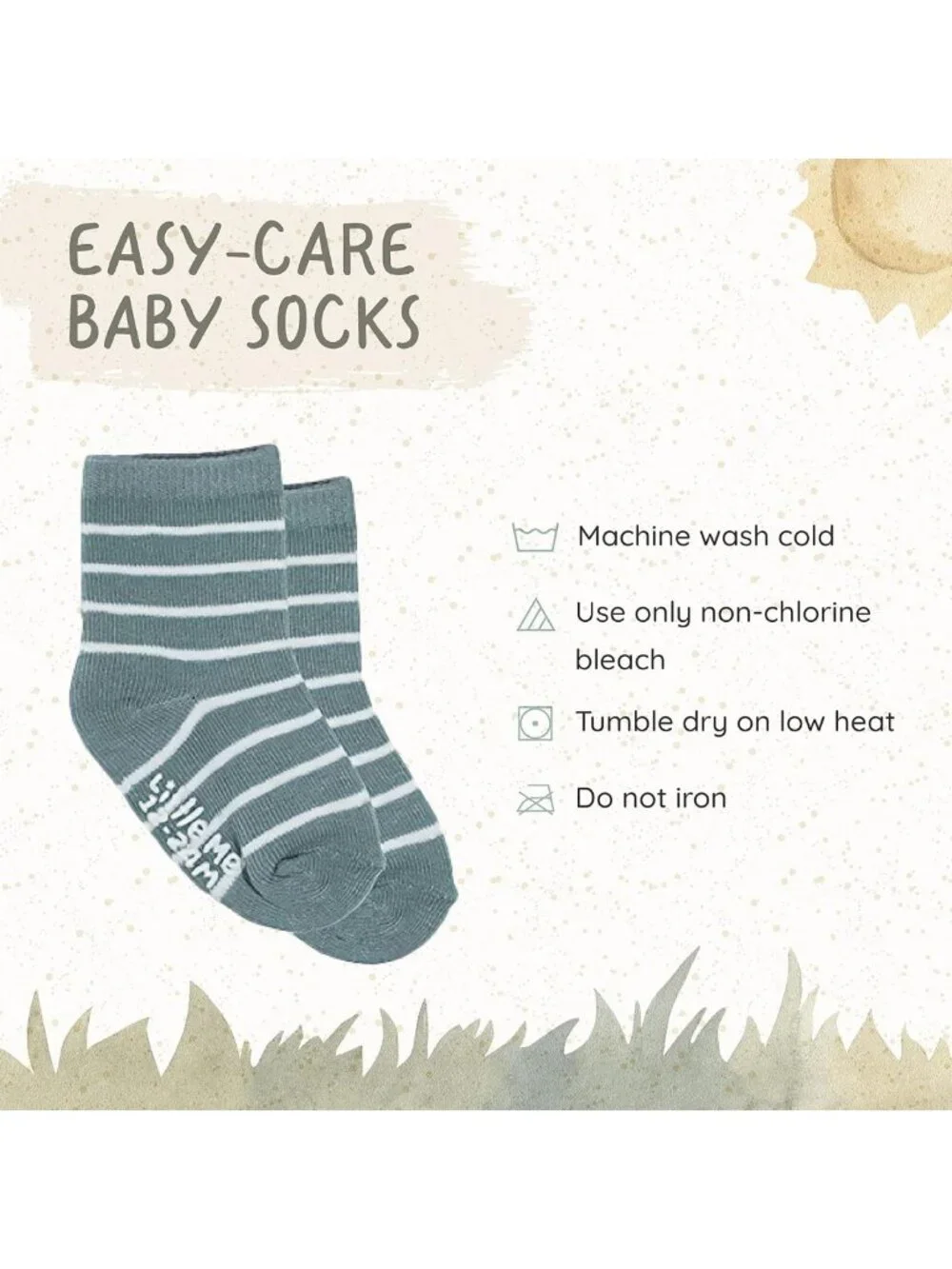20-Pack Unisex Newborn & Toddler Socks for Baby Boy or Girl, 0-24 Months
